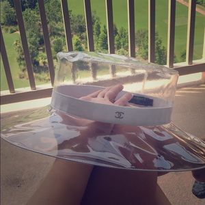 Chanel PVC Rain Hat